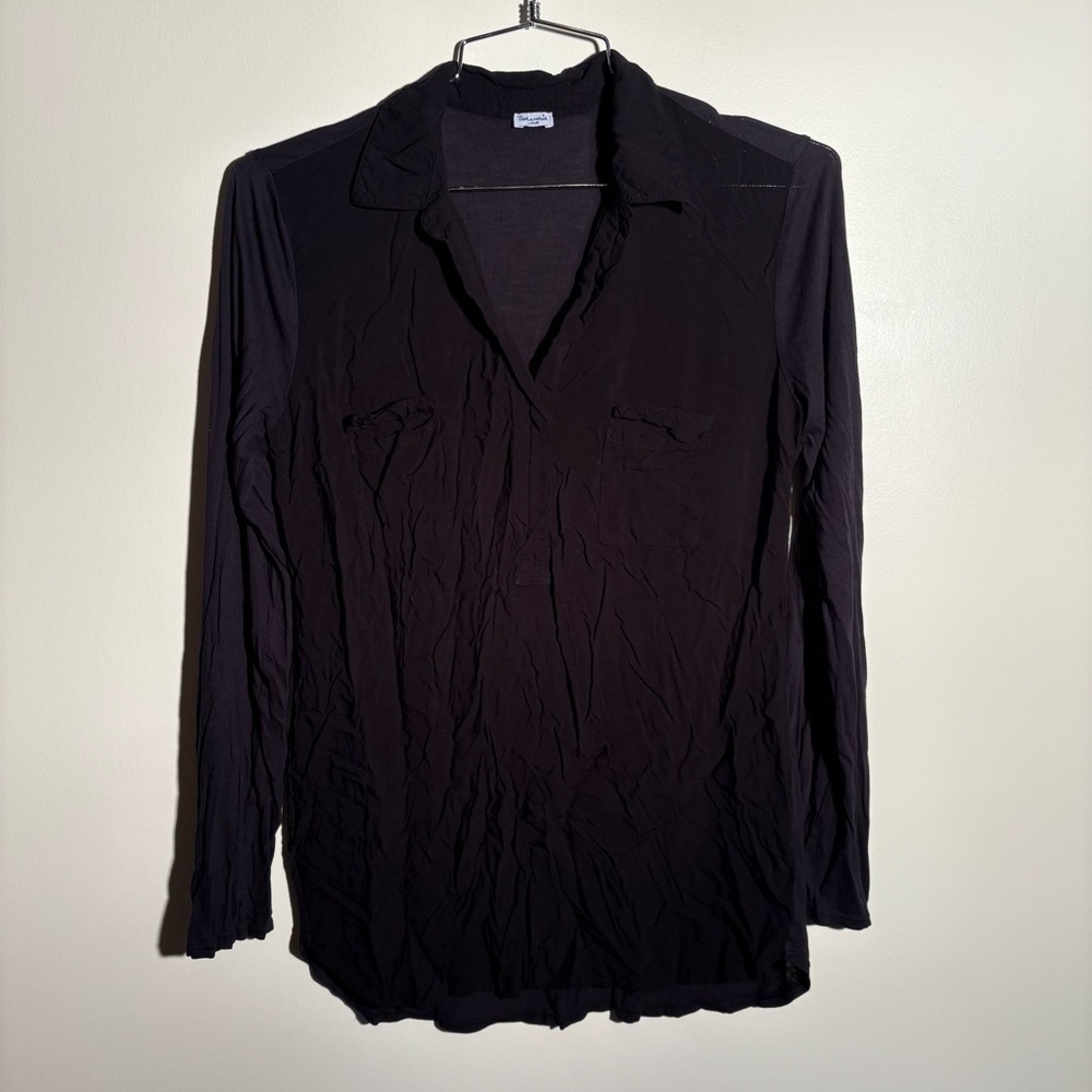 Splendid Pima Cotton Blend Blouse